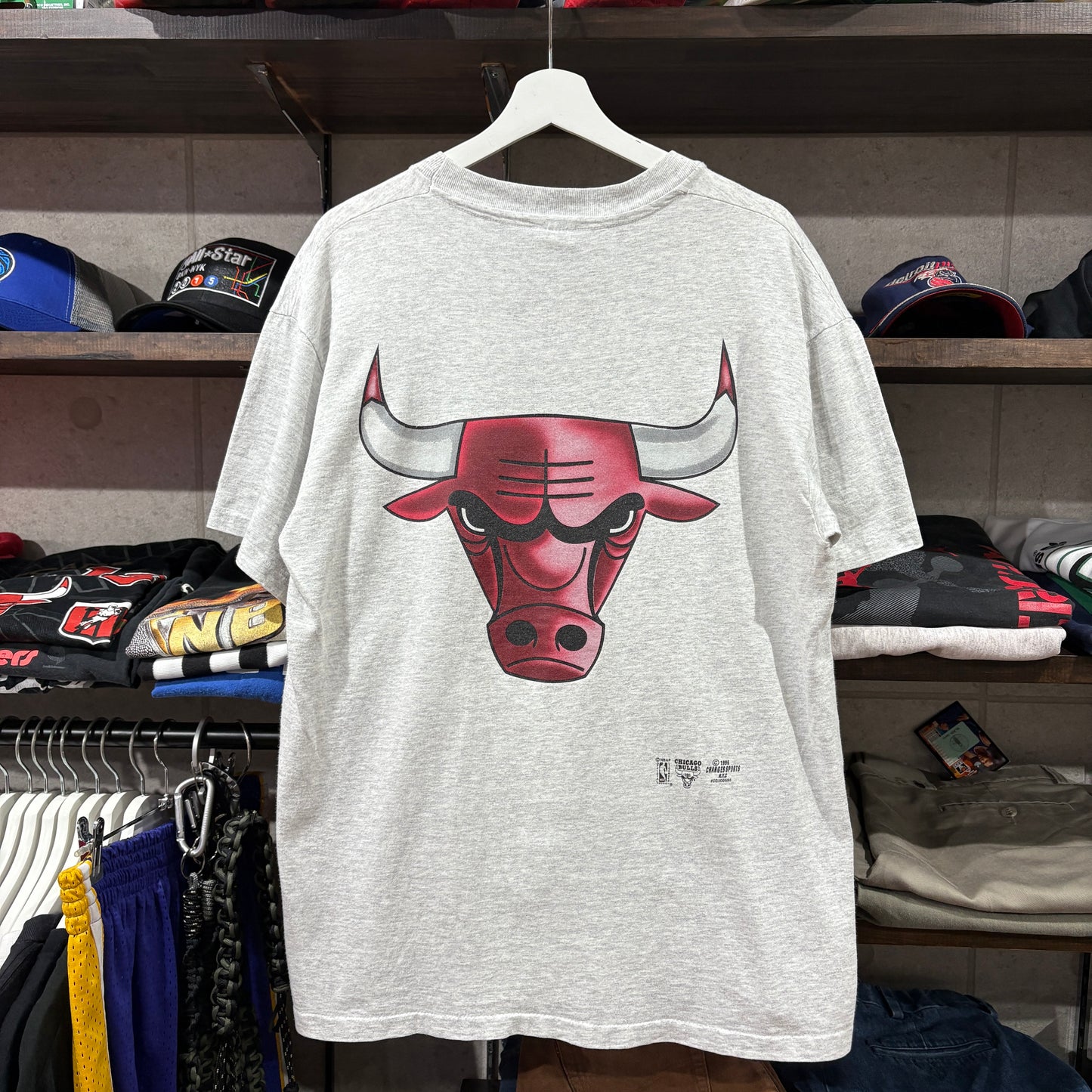 90s anvil "Calvin Klein × CHICAGO BULLS" Parody Tee　シカゴ・ブルズ