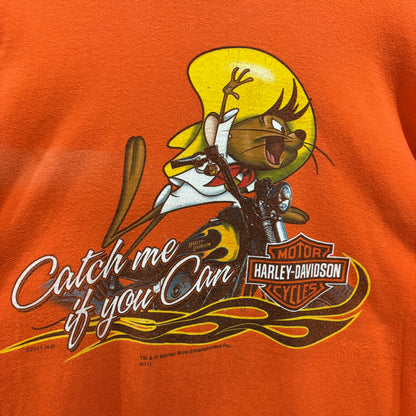 【2011 / Harley-Davidson × Warner Bros. / Long Sleeve T-Shirt / L】