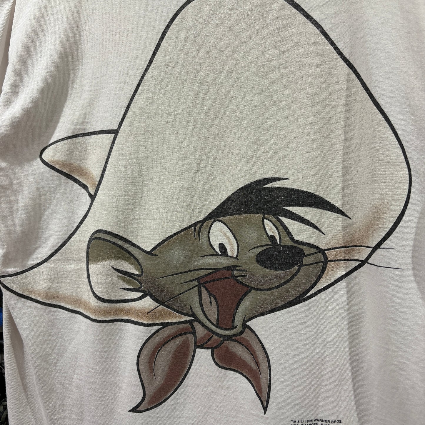 1996’s Warner Bros. “ARRIBAWEAR” CK Parody Tee -Made in USA-