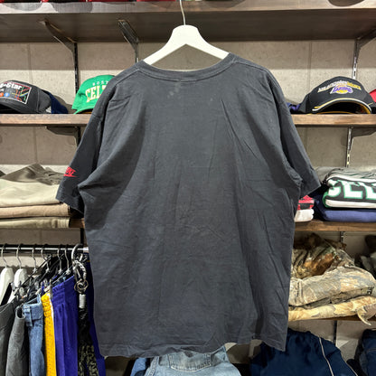 90s NIKE JORDAN "shoot form" Graphic T-Shirt   Chicago Bulls / AJ8〈2〉