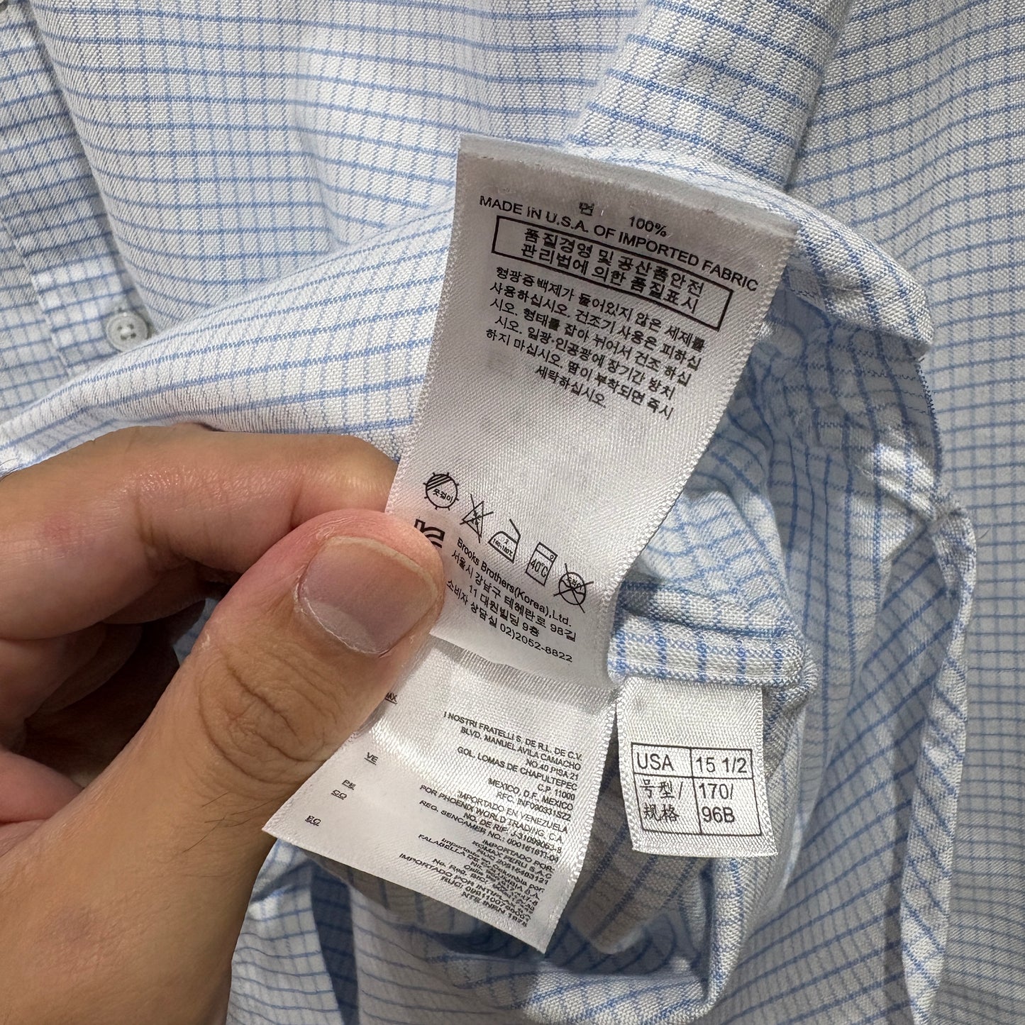 【90s / Brooks Brothers / MAKERS Check Shirt / L-XL / (USA)】
