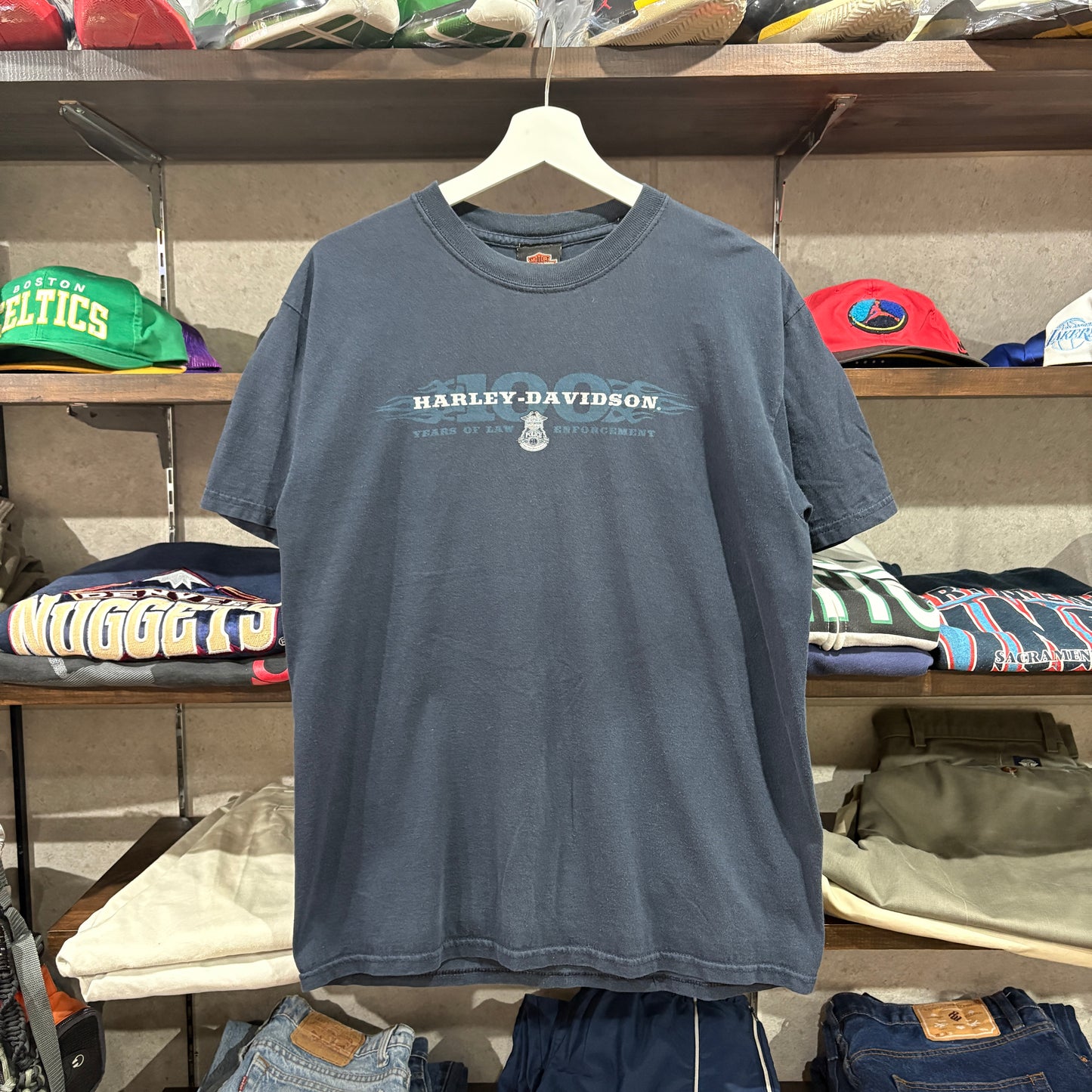 【00s HARLEY-DAVIDSON “POLICE 1905-2008” Commemorative T-Shirt】