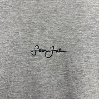【00s / Sean John / Script Logo Embroidered L/S Tee / 2XL】