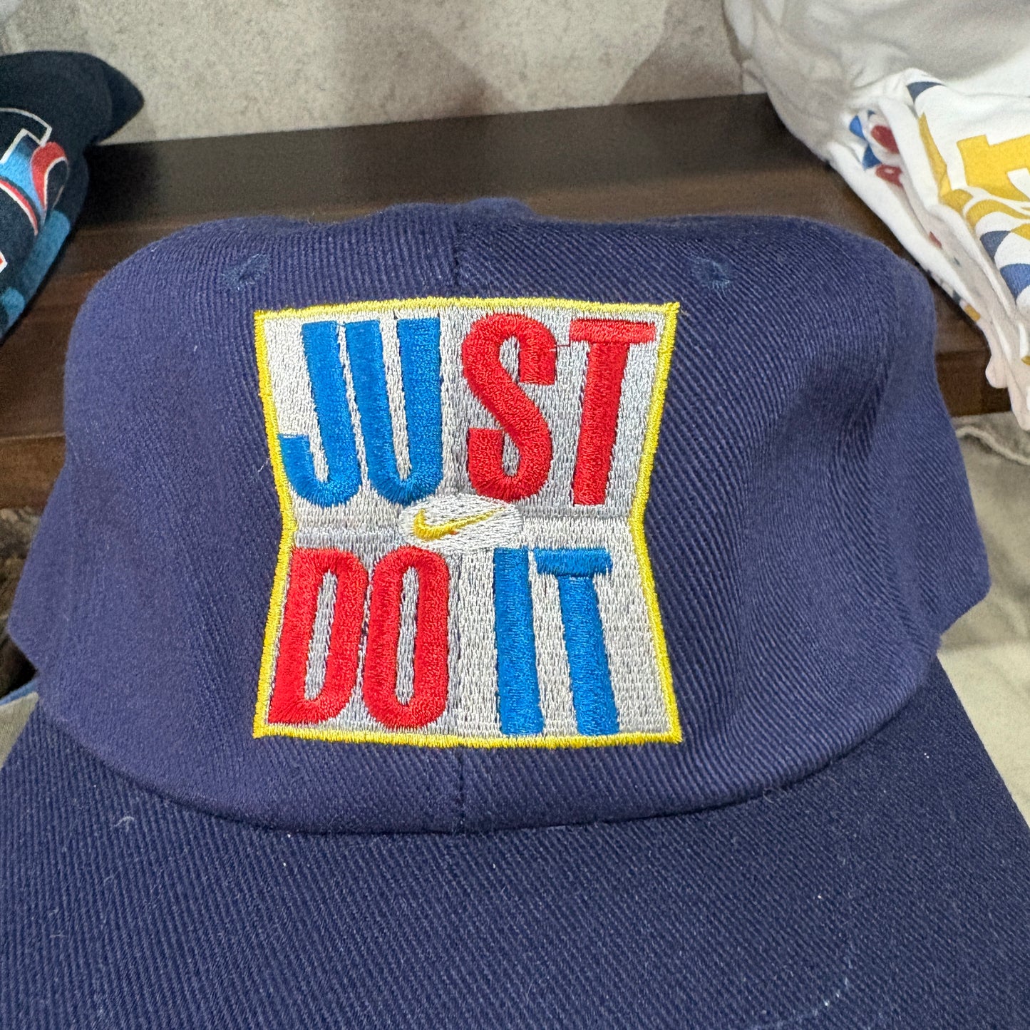 【Dead Stock / 90s / Nike / "Just Do It" Cap / L】