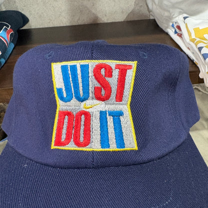 【Dead Stock / 90s / Nike / "Just Do It" Cap / L】