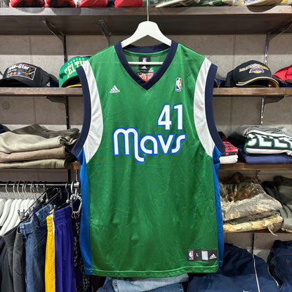 Dallas Mavericks / Dirk Nowitzki #41 / Adidas Alternate Jersey　