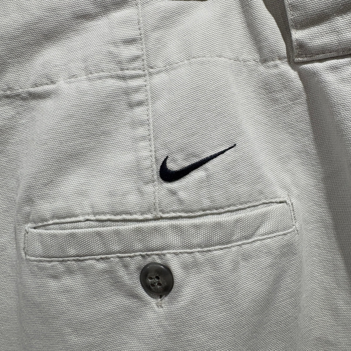 00s NIKE GOLF Tiger Woods Chino Shorts W34 White