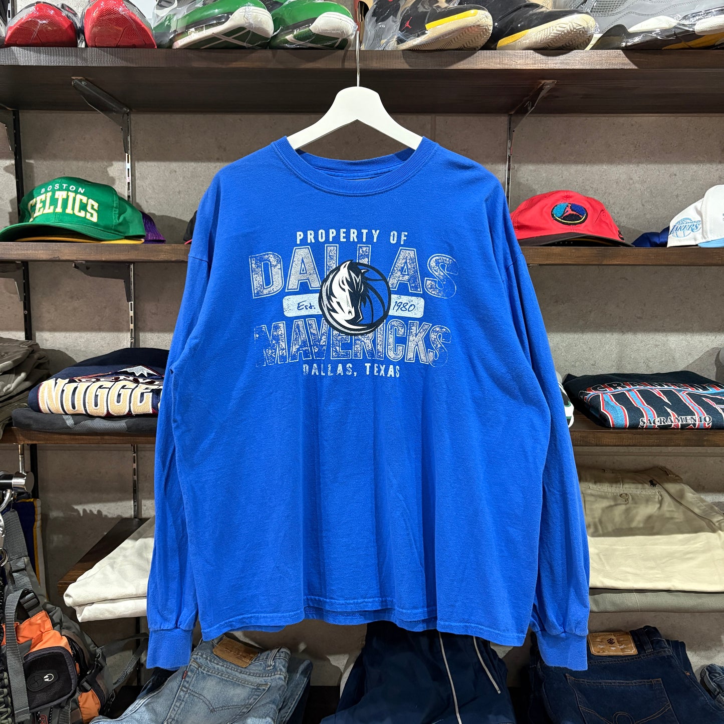 【Dallas Mavericks / Camp David / Long Sleeve T-Shirt】