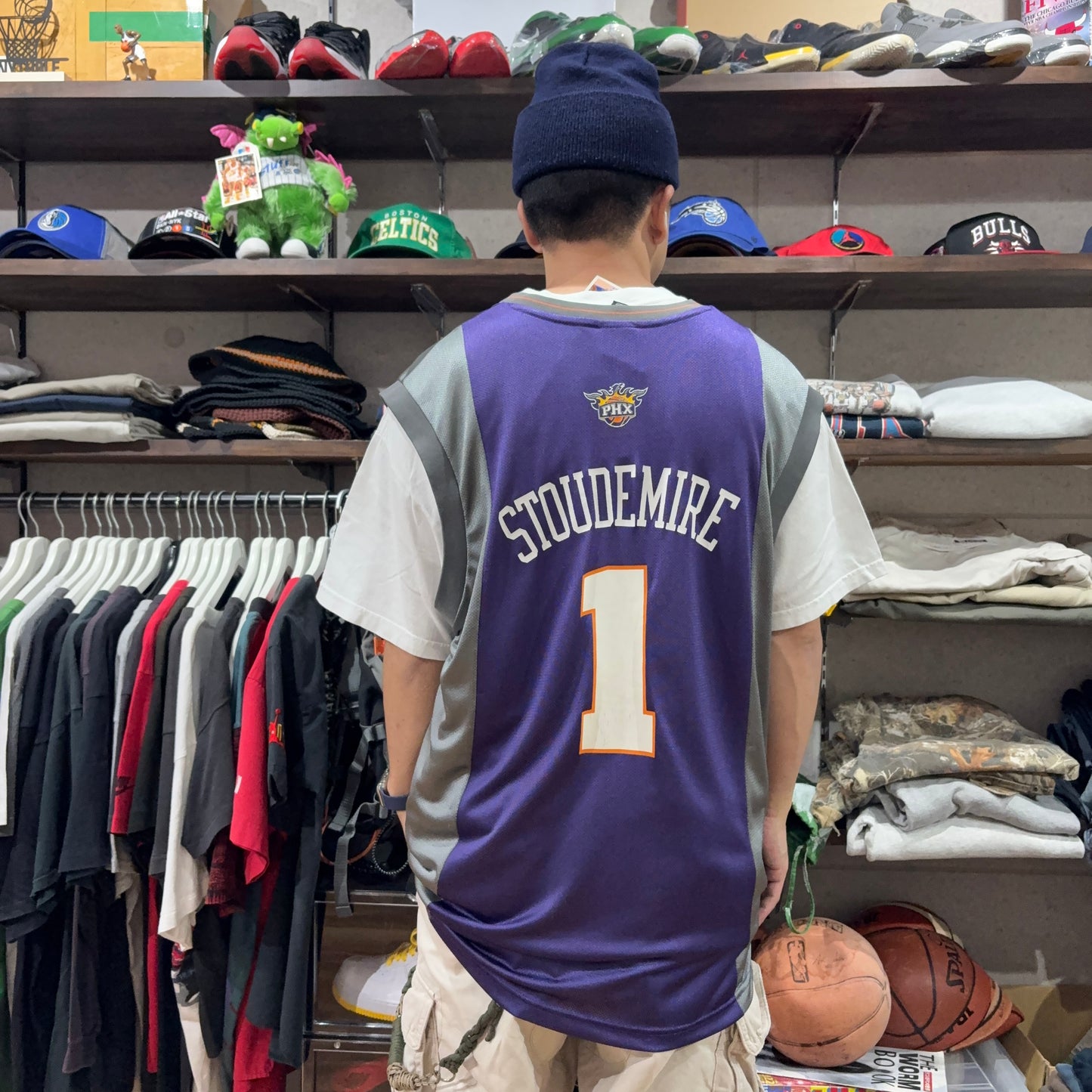 reebok NBA Phoenix SUNS Amar'e Stoudemire ユニフォーム L フェニックス・サンズ アマレスタウダマイヤー
