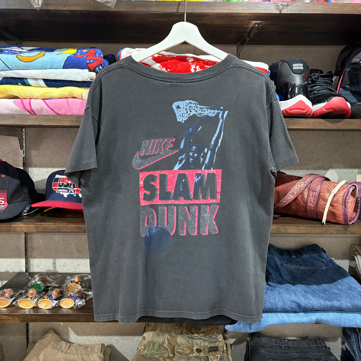 92s NIKE x Warner Bros. "HUM DUNK" (Porky Pig) Graphic Tee L Made in USA