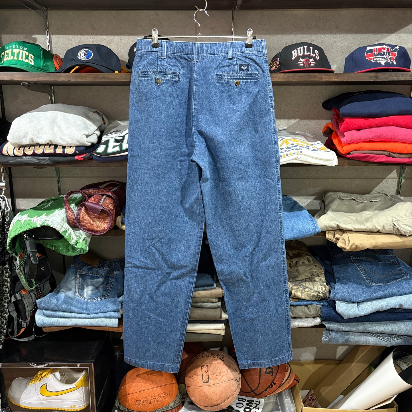 [96s / DOCKERS / Denim Slacks / 32/34]