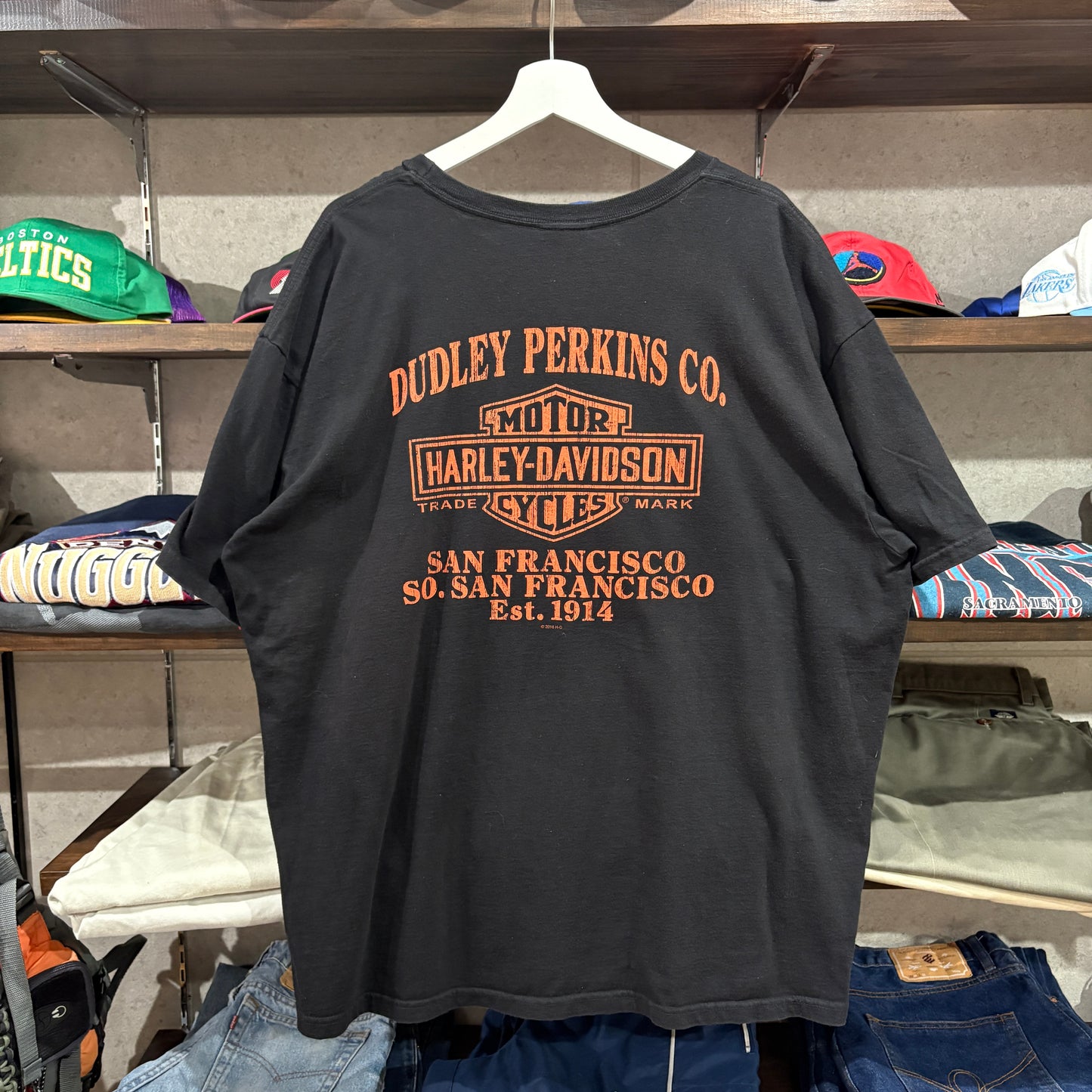 【2016s HARLEY-DAVIDSON “DUDLEY PERKINS CO.” Commemorative T-Shirt】