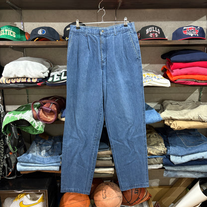 [96s / DOCKERS / Denim Slacks / 32/34]
