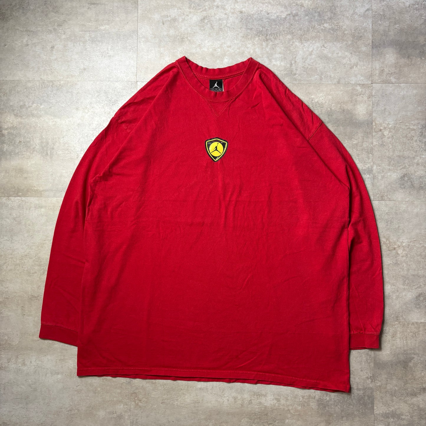 00s NIKE JORDAN フェラーリロゴ　ロンT　XXL