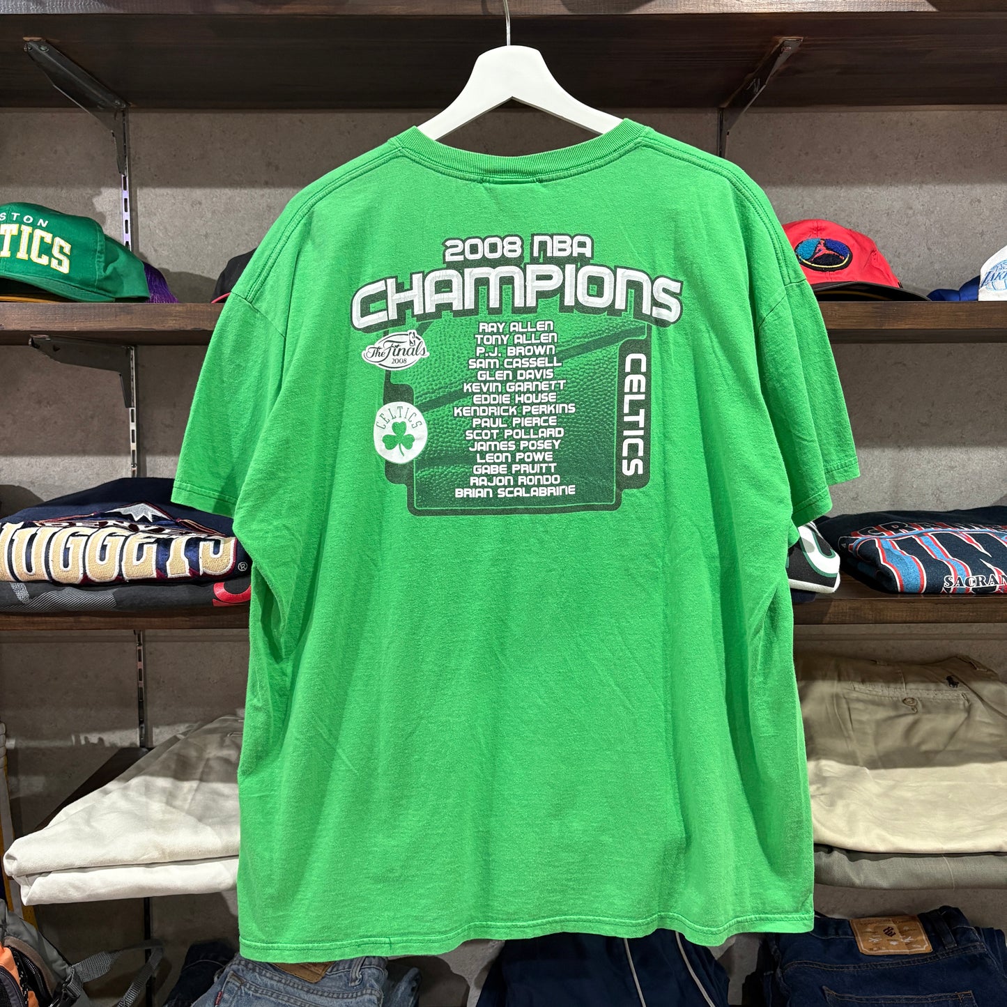 【 Boston Celtics / 2008 NBA Champions / adidas Vintage T-shirt 】