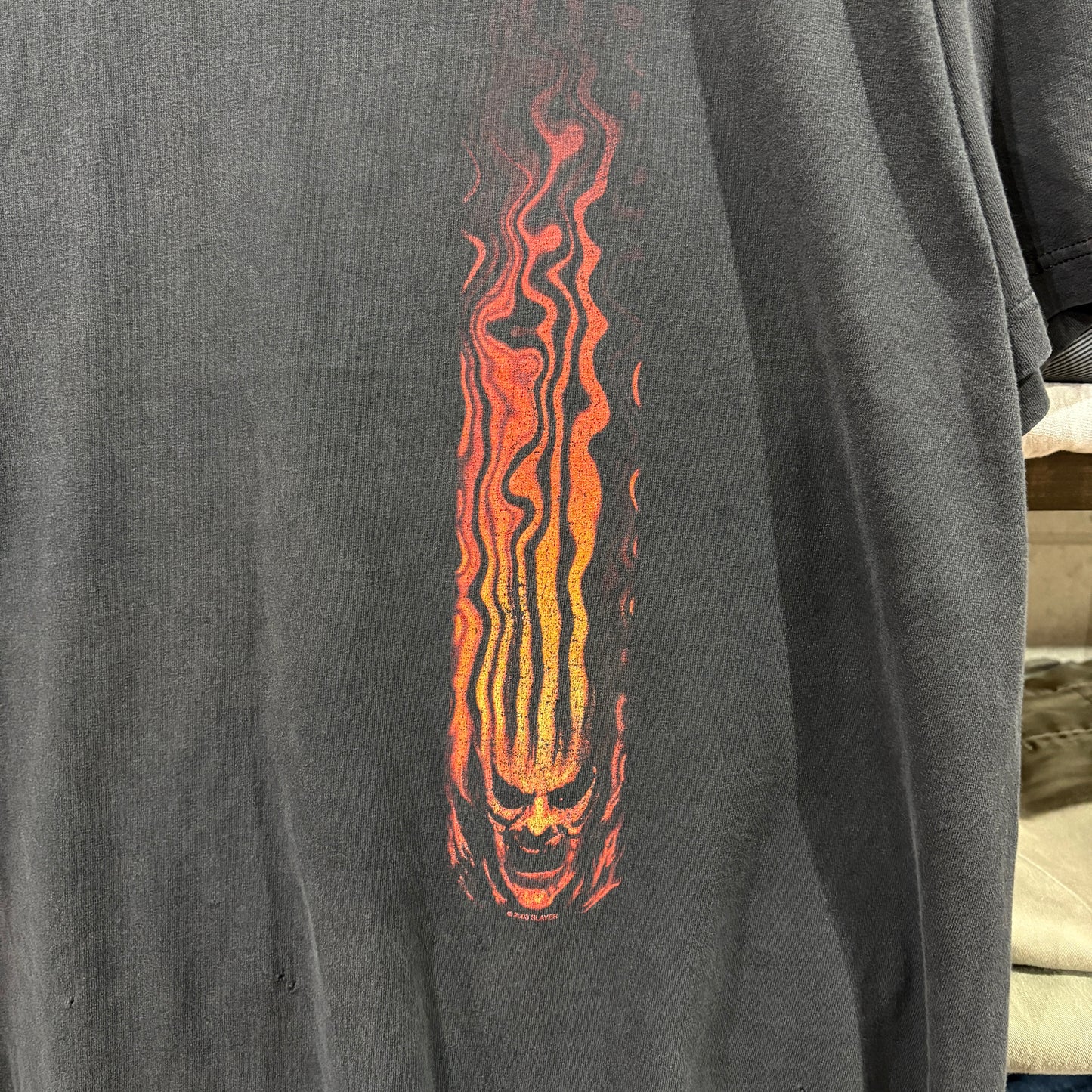 2003s Slayer "Diabolus in Musica" Reprint Tee　