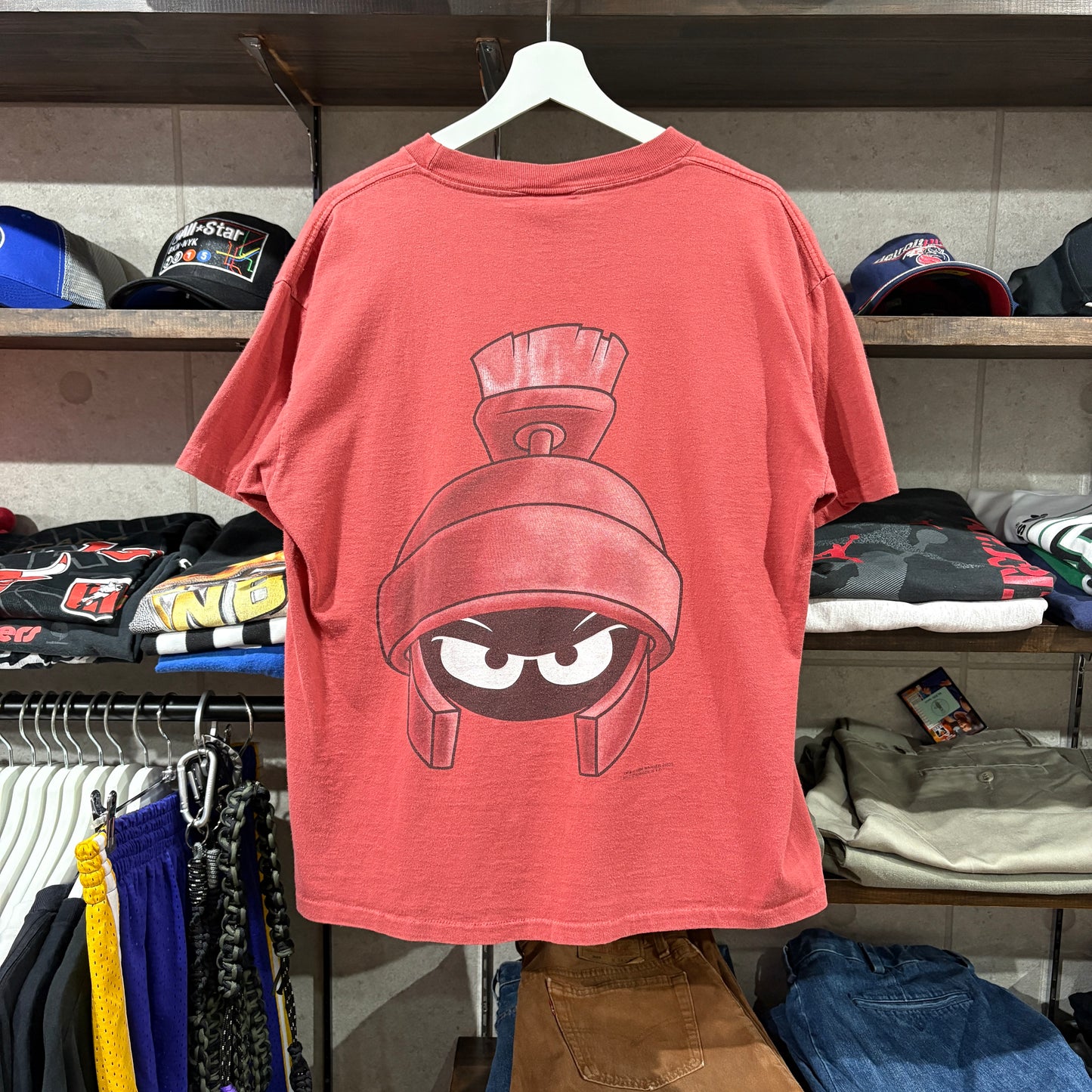 90's LOONEY TUNES "Marvin the Martian"Calvin Klein Parody Tee
