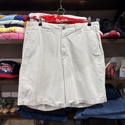 00s NIKE GOLF Tiger Woods Chino Shorts W34 White