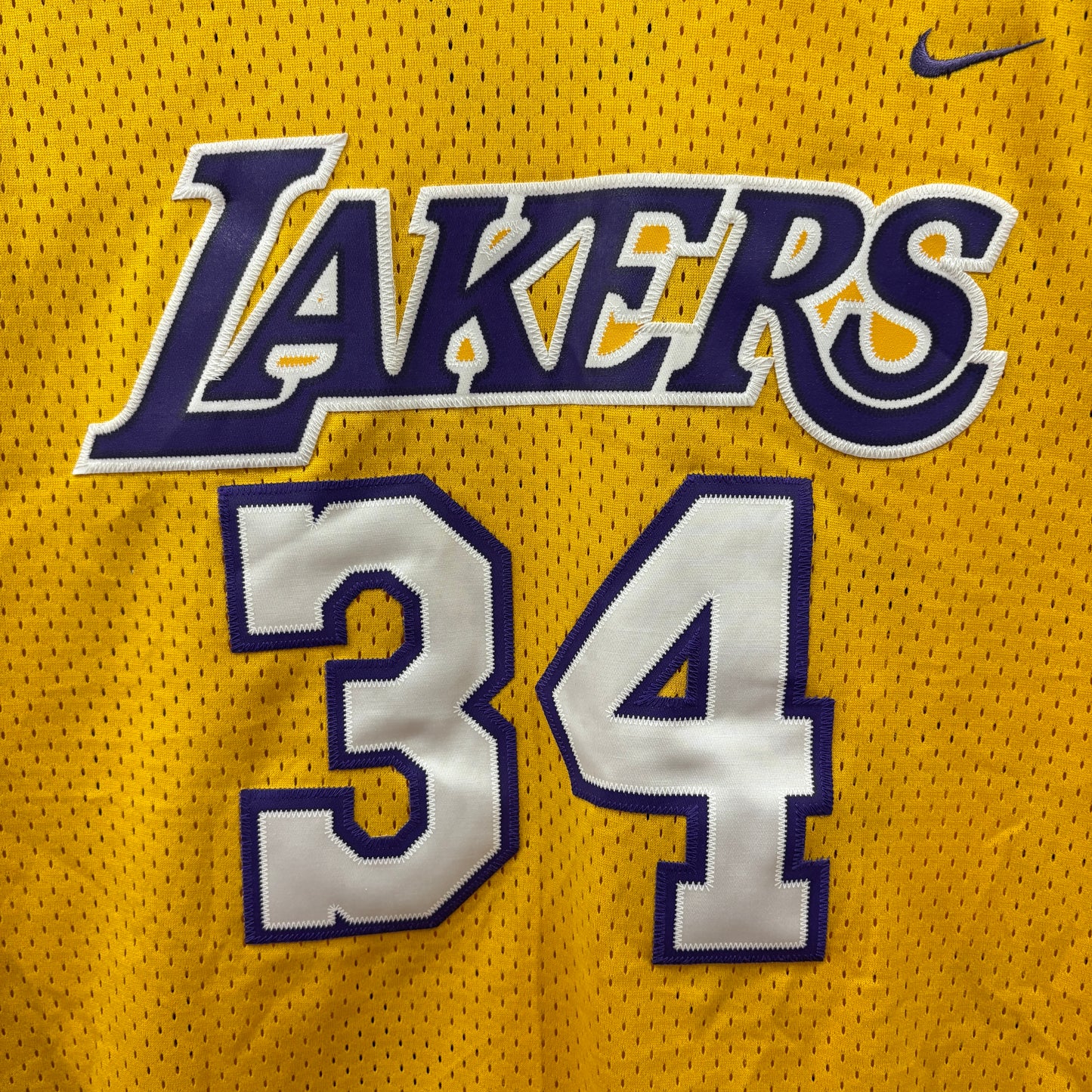 Los Angeles Lakers / Shaquille O'Neal #34 / Nike Jersey