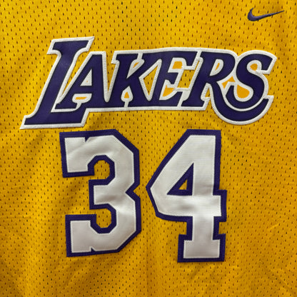 Los Angeles Lakers / Shaquille O'Neal #34 / Nike Jersey