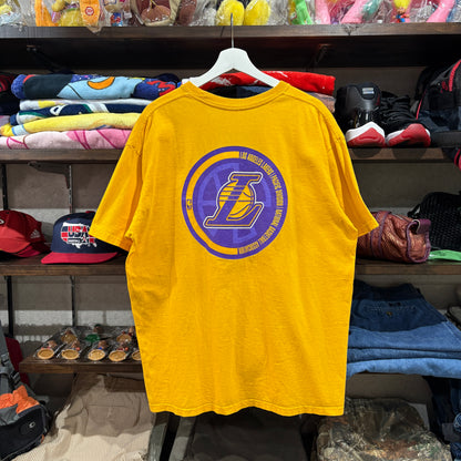 【90s~00s NIKE "LOS ANGELES LAKERS" Print T-Shirt】
