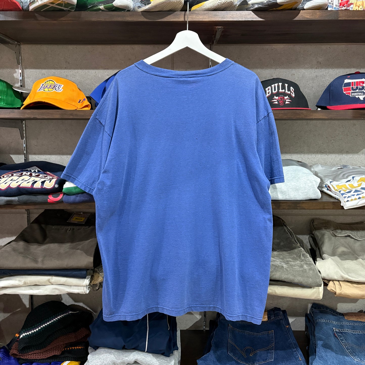 【90s / Nike / Center Swoosh Border T-Shirt / L】