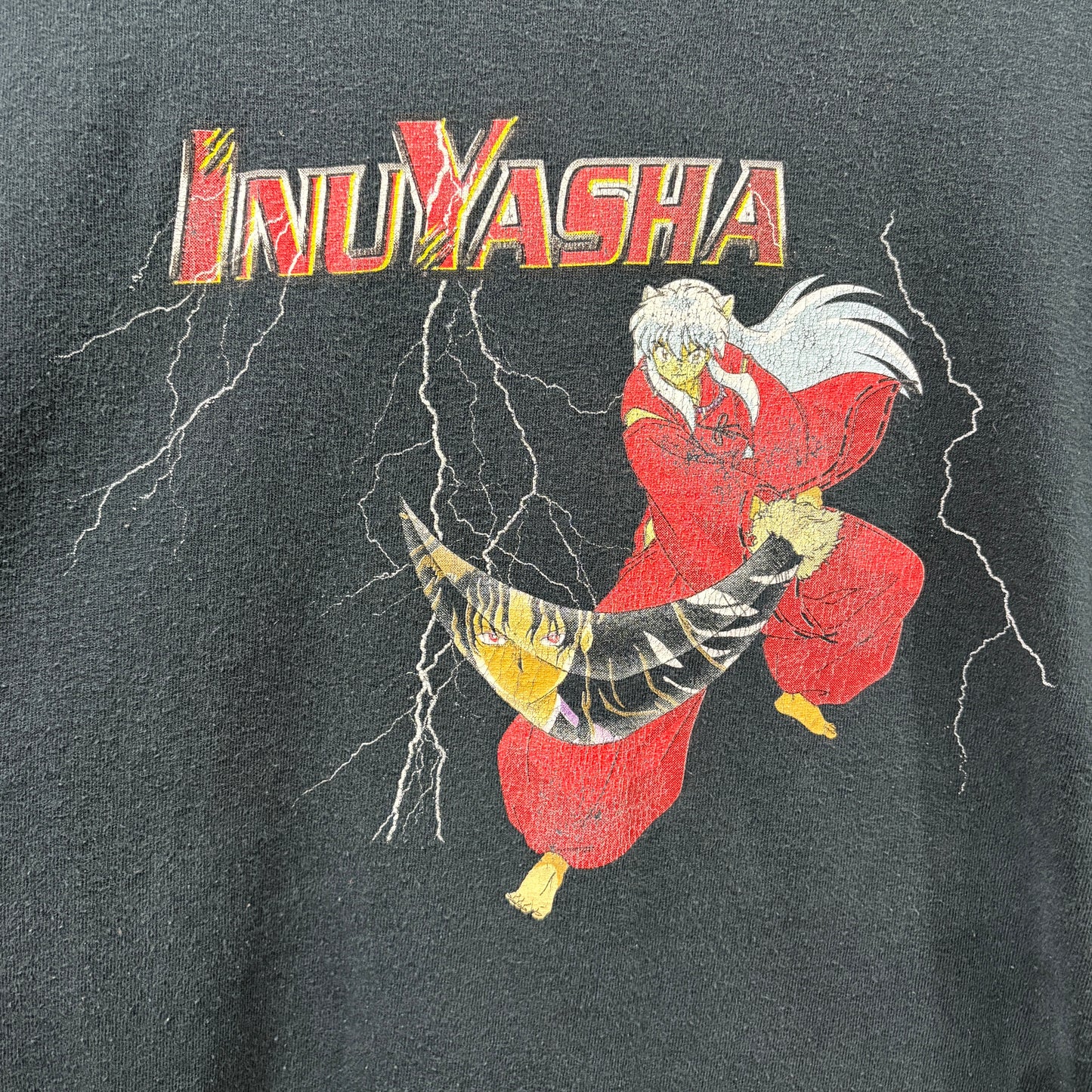 00's "INUYASHA" S/S Graphic Tee / Overseas Official　犬夜叉　Tee