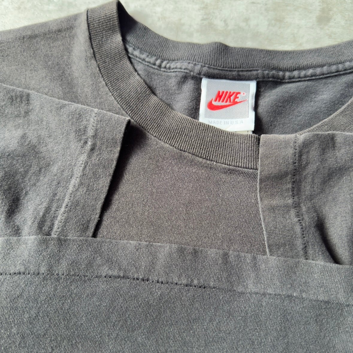 90s NIKE NBA Charles Wade Barkley チャールズ・バークレー Tシャツ 空飛ぶ冷蔵庫 チャック サンフェード ボロ ダメージ 銀タグ USA製