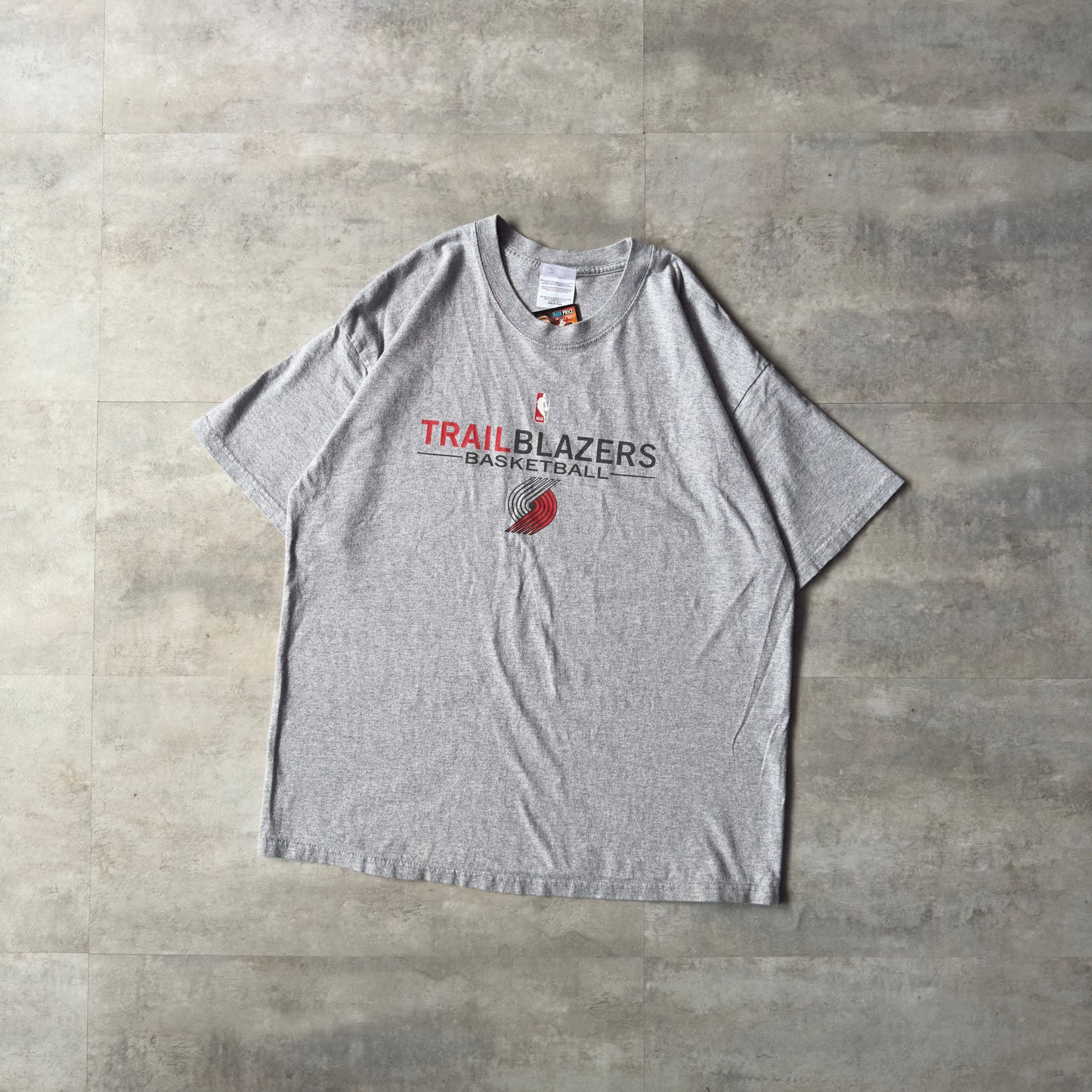 NBA Portland trail blazers Tシャツ グレー XL ポートランド・トレイル ブレイザーズ