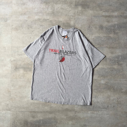 NBA Portland trail blazers Tシャツ グレー XL ポートランド・トレイル ブレイザーズ