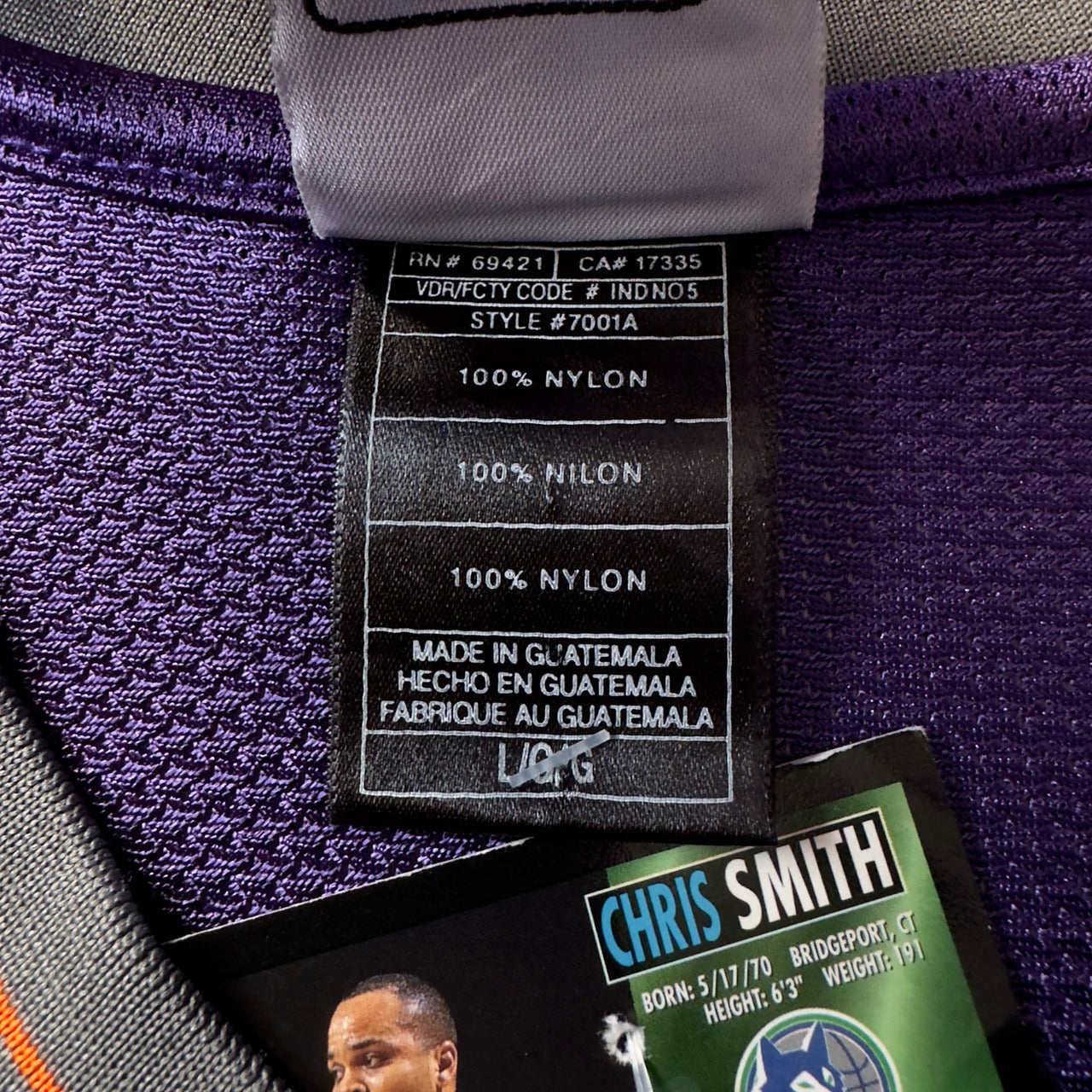 reebok NBA Phoenix SUNS Amar'e Stoudemire ユニフォーム L フェニックス・サンズ アマレスタウダマイヤー