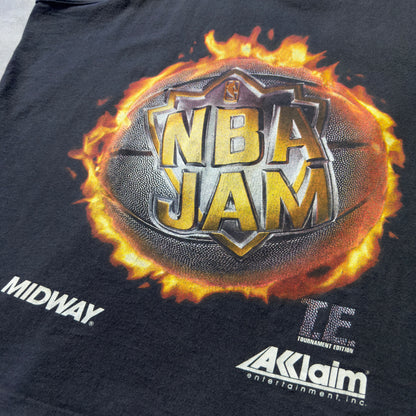 93s SALEM NBA JAM タックトップ ブラック ゲーム物 XL