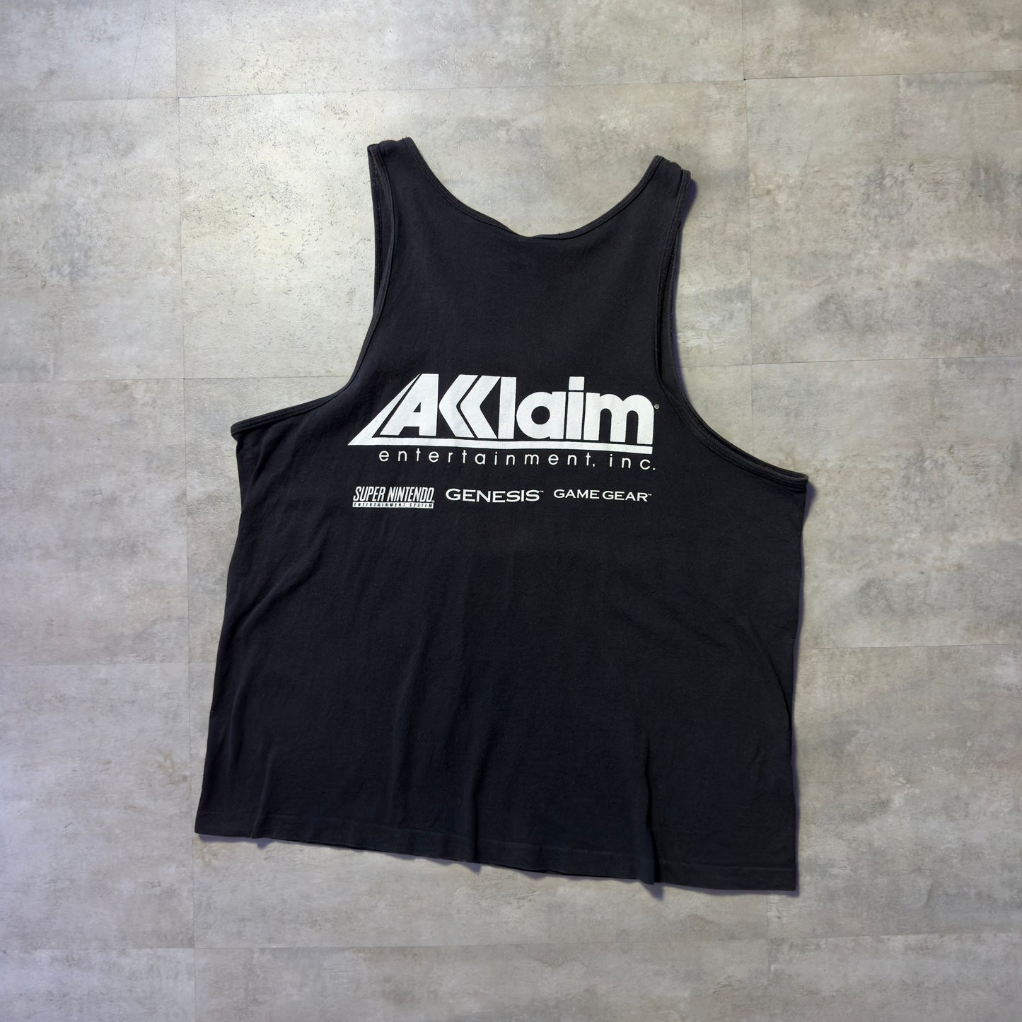 93s SALEM NBA JAM タックトップ ブラック ゲーム物 XL