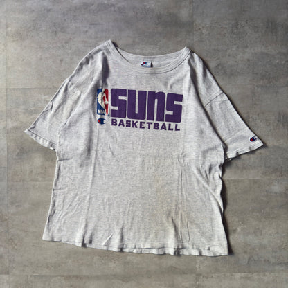 90s champion NBA phoenix SUNS 半袖Tシャツ L ミックスグレー