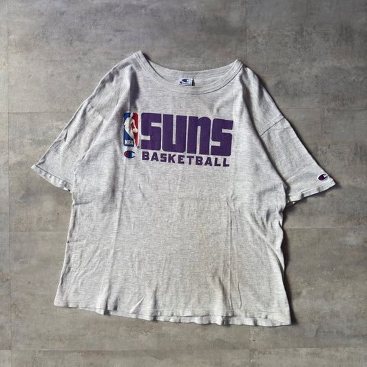 90s champion NBA phoenix SUNS 半袖Tシャツ L ミックスグレー