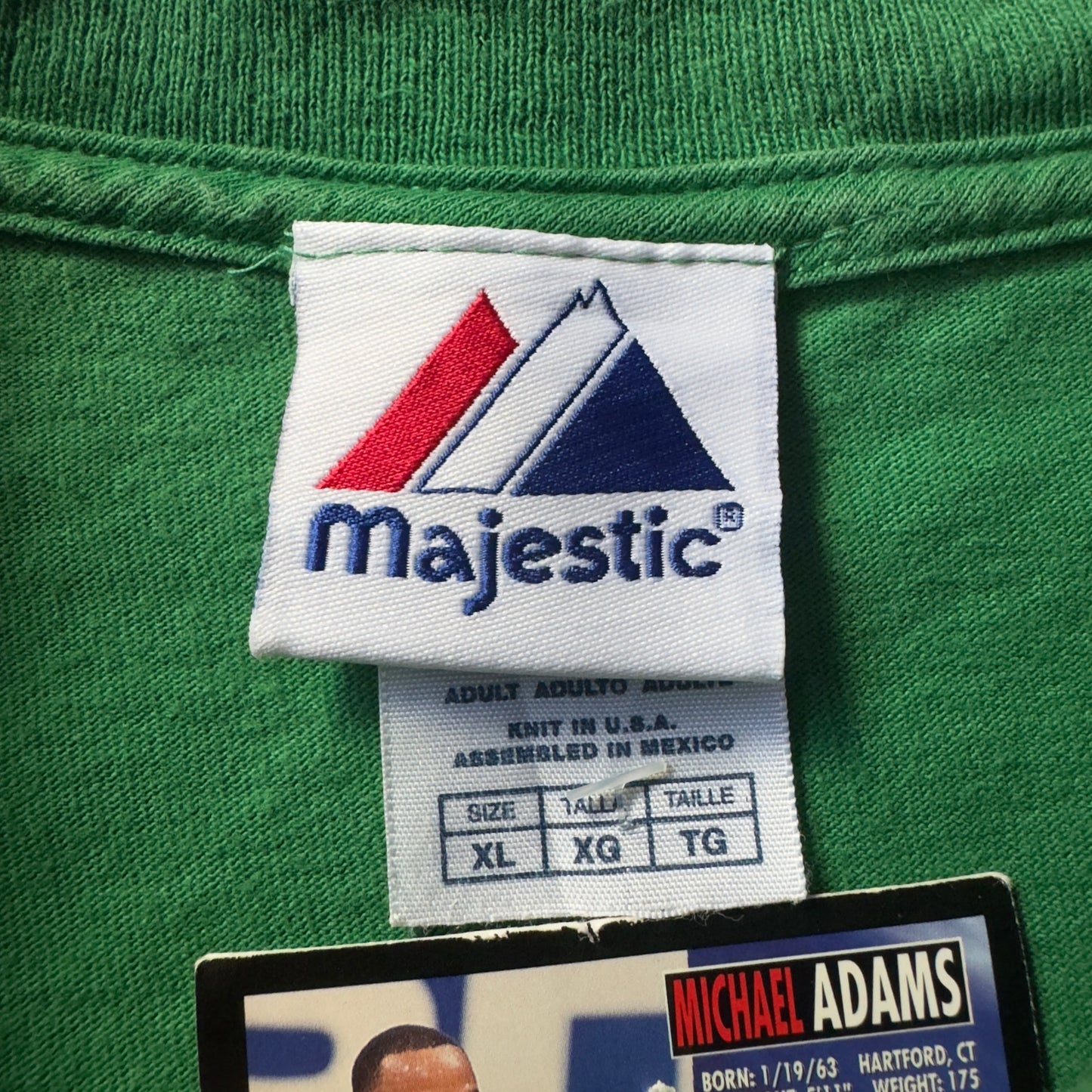majestic NBA Boston celtics 2008s champion 半袖Tシャツ グリーン メンバー