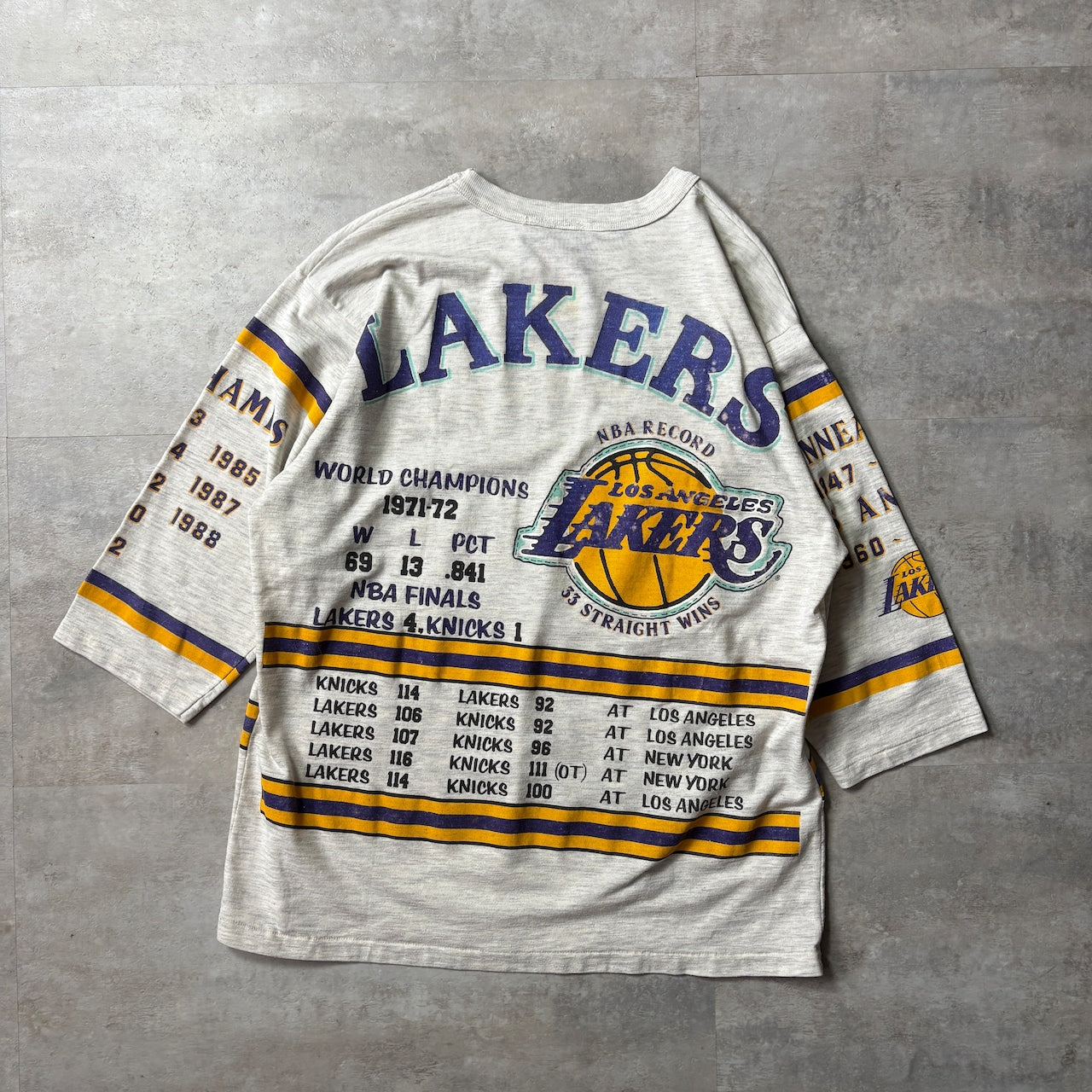 LONG GONE series NBA Los Angeles LAKERS ロサンゼルス・レイカーズ ミネアポリス・レイカーズ L相当