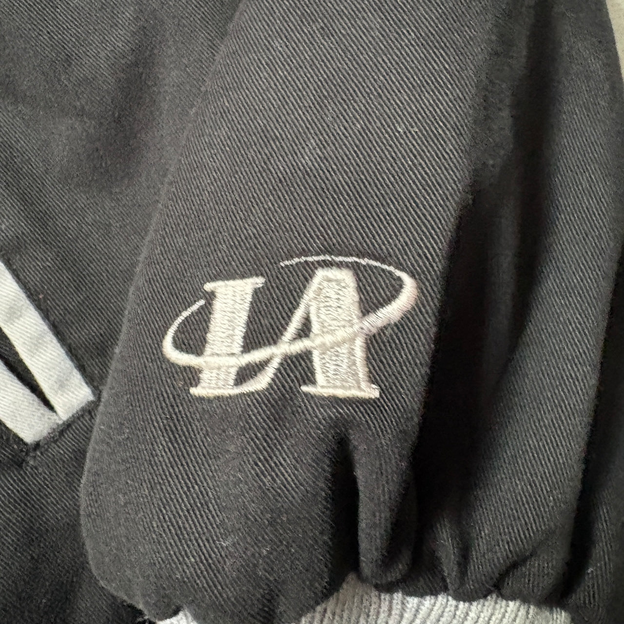 LOGO ATHLETIC NBA San antonio SPURS 中綿スタジャン XL 旧ロゴ 刺繍