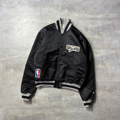 starter NBA San Antonio SPURS スタジャン ナイロン 中綿 L USA製 サンアントニオ・スパーズ
