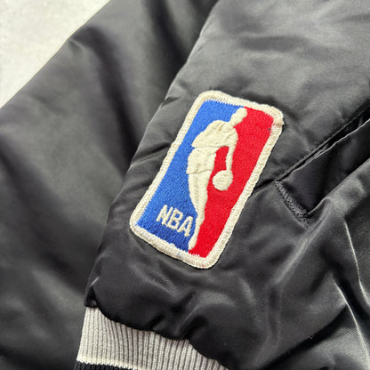 starter NBA San Antonio SPURS スタジャン ナイロン 中綿 L USA製 サンアントニオ・スパーズ