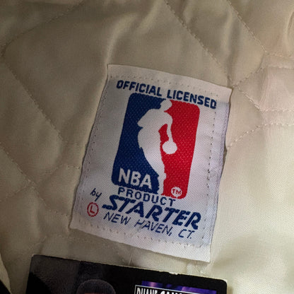 starter NBA San Antonio SPURS スタジャン ナイロン 中綿 L USA製 サンアントニオ・スパーズ