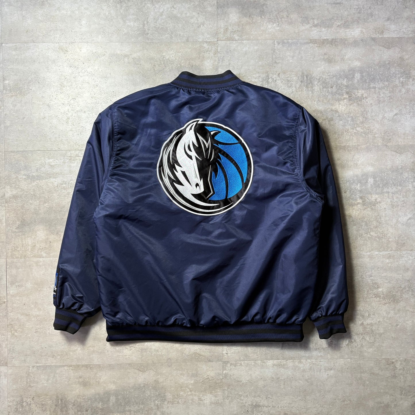 dead stock ultra game NBA Dallas Mavericks ダラス・マーベリックス ダウンジャケット スタジャン XL