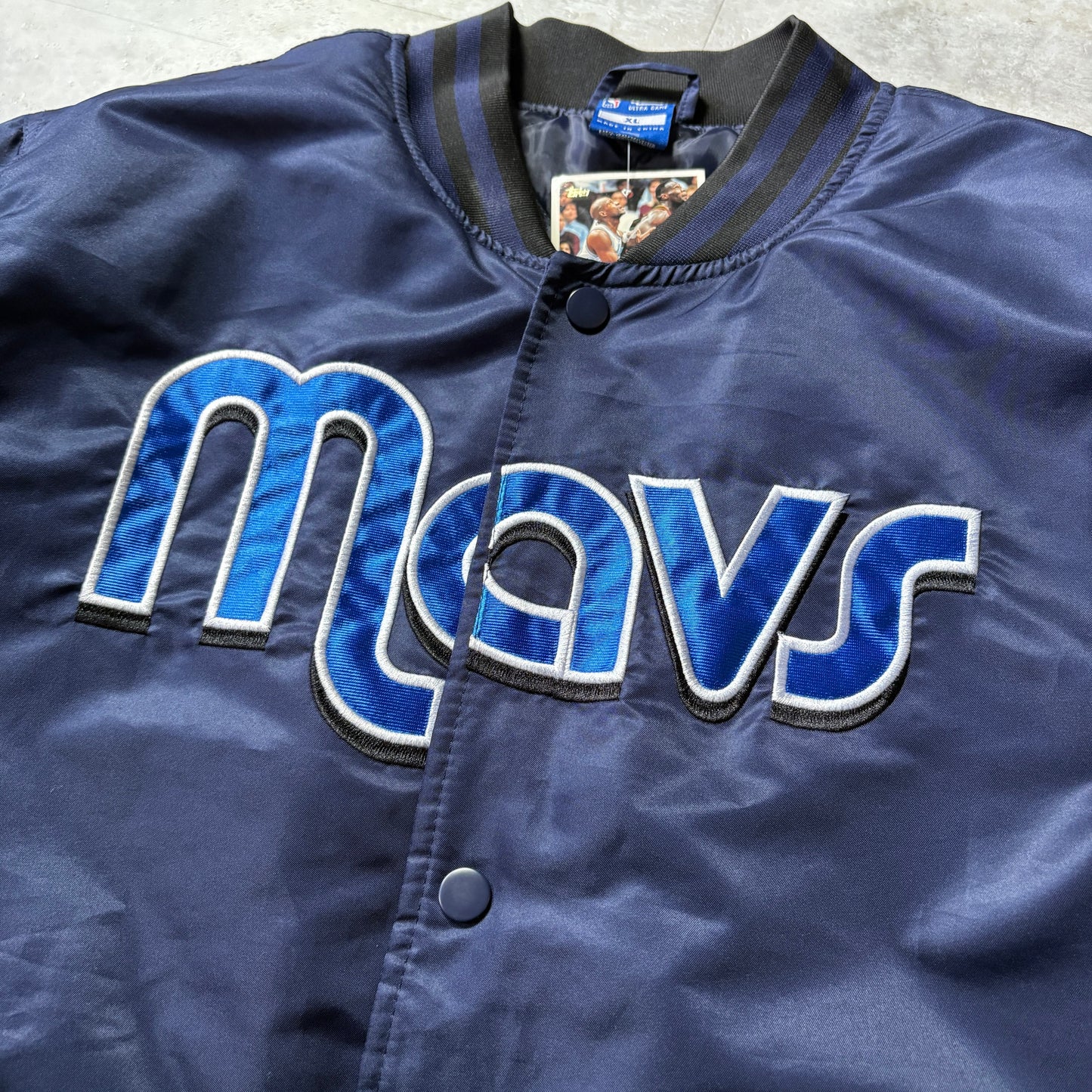 dead stock ultra game NBA Dallas Mavericks ダラス・マーベリックス ダウンジャケット スタジャン XL