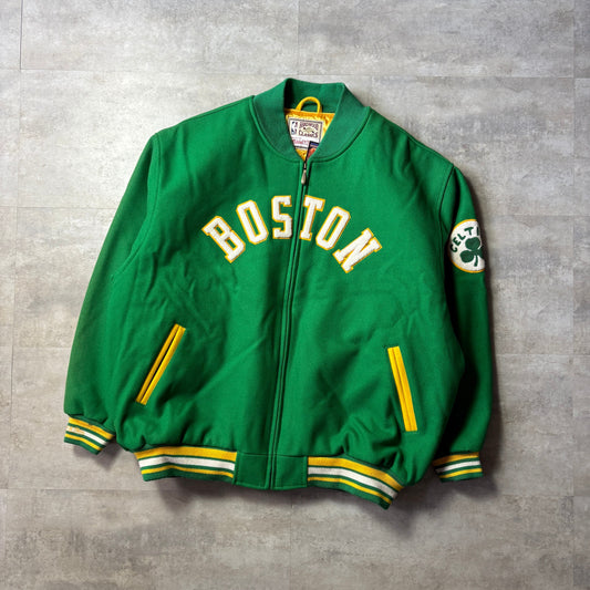 Mitchell&Ness NBA Boston celtics スタジャン 中綿 60 ボストン・セルティックス
