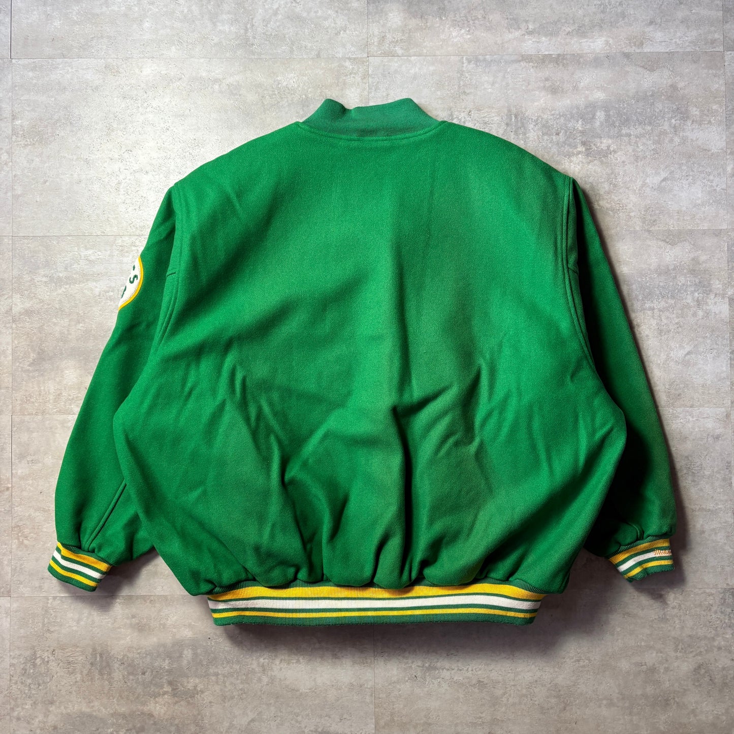 Mitchell&Ness NBA Boston celtics スタジャン 中綿 60 ボストン・セルティックス