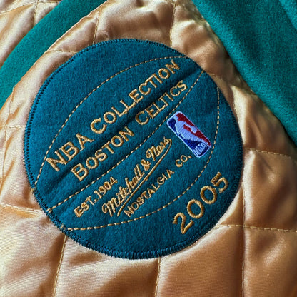 Mitchell&Ness NBA Boston celtics スタジャン 中綿 60 ボストン・セルティックス