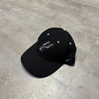 00s NIKE TEAM NBA San antonio SPURS ウールキャップ マジックテープ ビッグ3時代