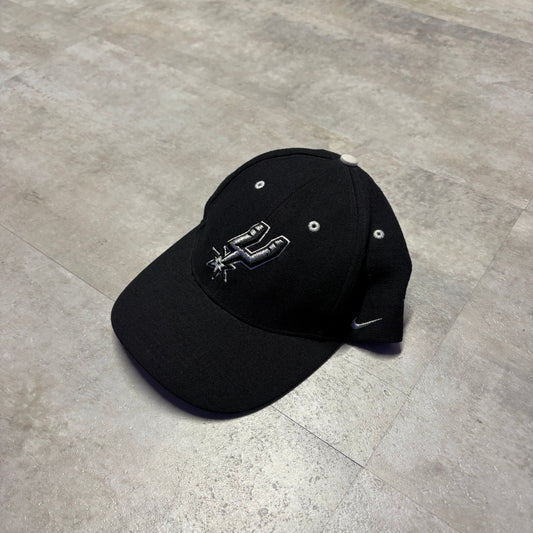00s NIKE TEAM NBA San antonio SPURS ウールキャップ マジックテープ ビッグ3時代
