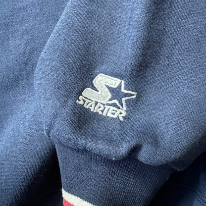 starter NBA Denver Nuggets スウェット Vネック L リブライン