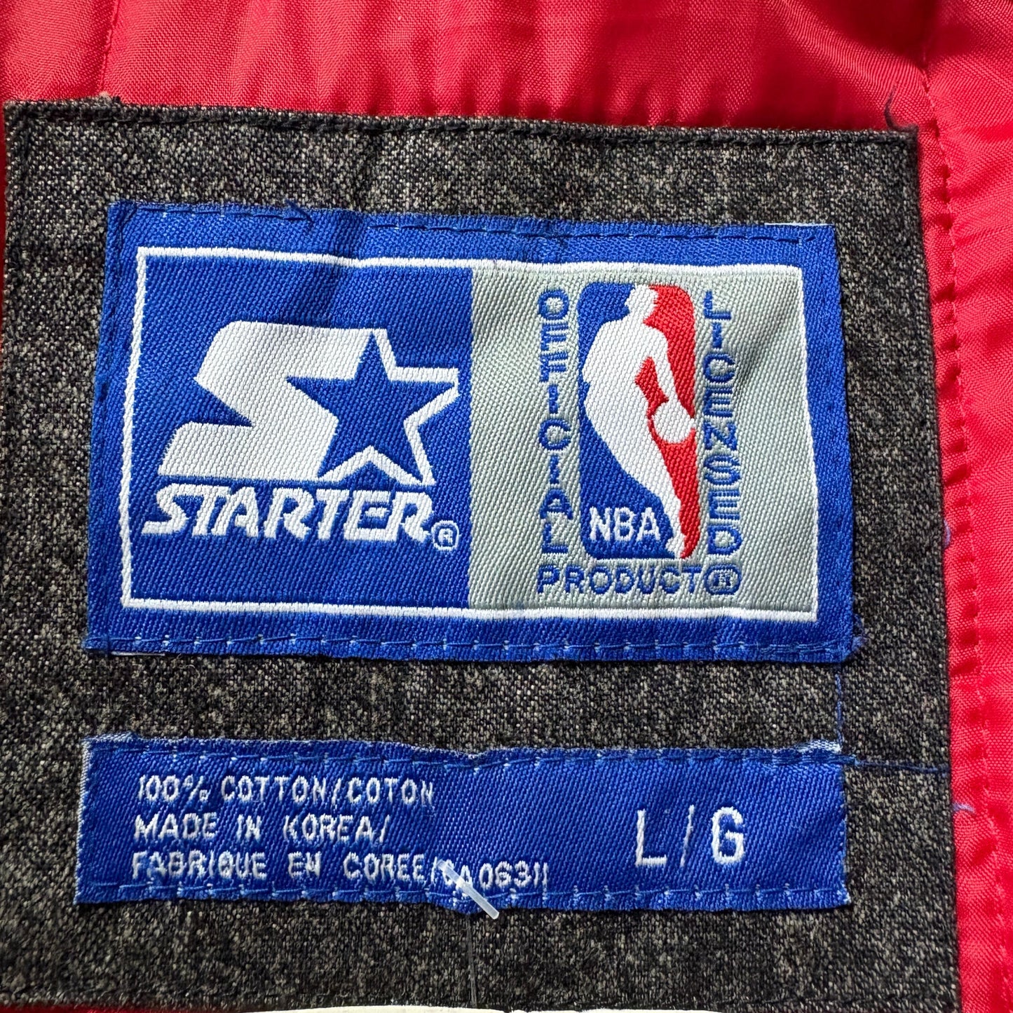 90s Pro Player NBA シカゴ・ブルズ N-2Bサンプリング ダウンジャケット L 中緿